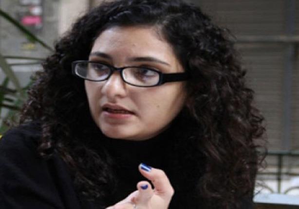 سناء سيف شقيقة الناشط علاء عبد الفتاح