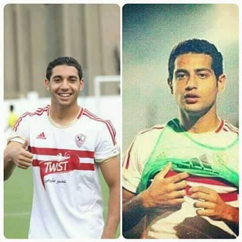 يوسف محيّ وخالد شيكا ناشئي الزمالك