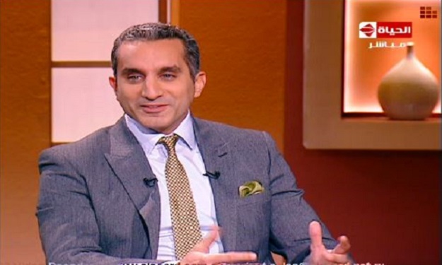 باسم يوسف لعمرو الليثي: ''الكوميديا لا تليق عليك''