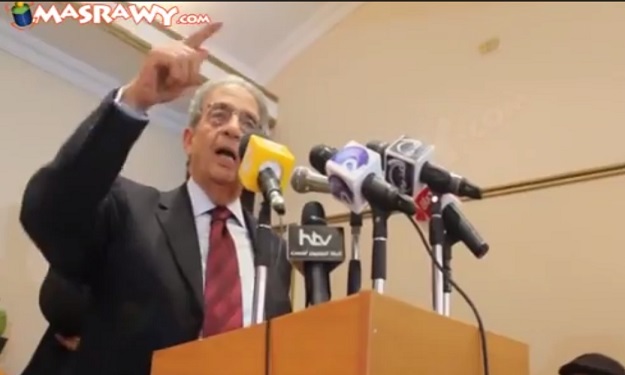 فيديو- عمرو موسى: إذا كان العالم ''غابة''.. فمصر ل