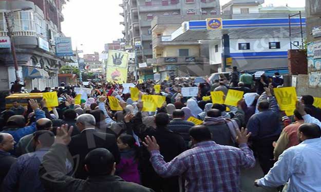 مسيرة لأنصار الإخوان تتجه لميدان الألف مسكن