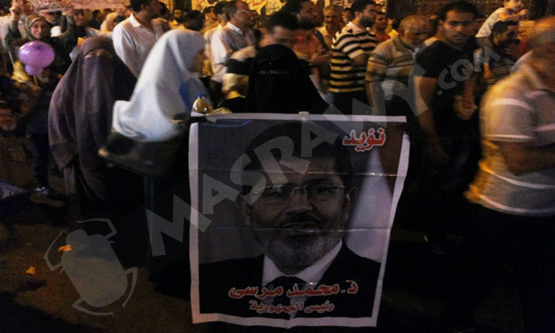 قوات الأمن تفرق مسيرة ليلية لأنصار الإخوان في كفر 