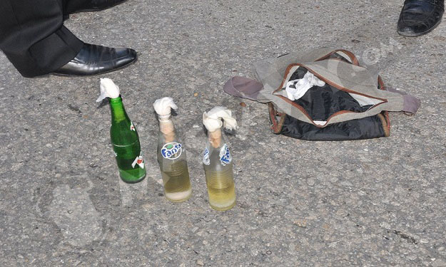 مجهولون يلقون زجاجات مولوتوف على سفارة أوغندا بالم