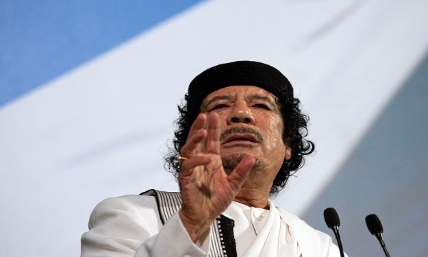 العقيد معمر القذافي                               