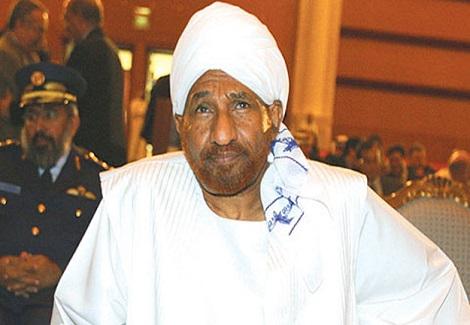  رئيس الوزراء السوداني السابق الصادق المهدي