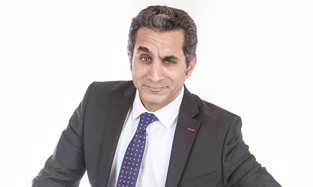 باسم يوسف تعليقا على مرتضى منصور: ''تعجبني و انت ب
