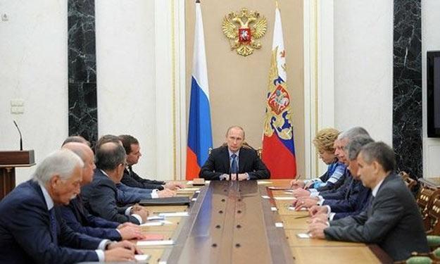 اجتماع الحكومة الروسية