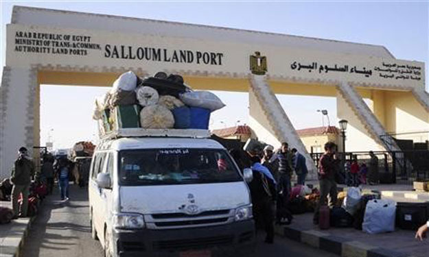 ليبيا تقصر دخول أراضيها من مصر على الشاحنات المحمل