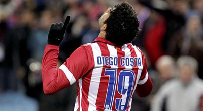 دييجو كوستا يقترب من اللعب أساسيا أمام برشلونة