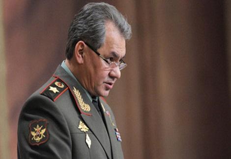 الجنرال سيرجى شويجو وزير الدفاع الروسى