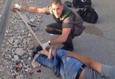 ضابط إسرائيلي ينقذ حياة شاب فلسطيني
