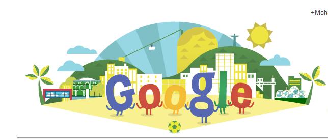جوجل يحتفل بانطلاق كأس العالم لكرة القدم 