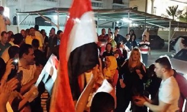الجالية المصرية في السعودية تحتفل بتنصيب السيسي رئ