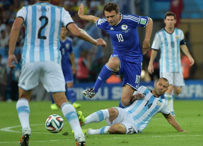 مباراة الأرجنتين والبوسنة
