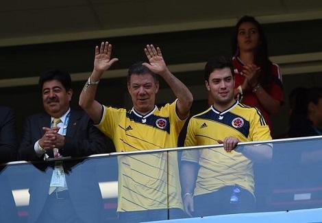  الرئيس الكولومبي خوان مانويل سانتوس