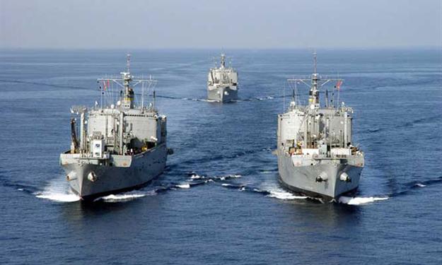 القوات البحرية المصرية والأمريكية والاماراتية تنهي