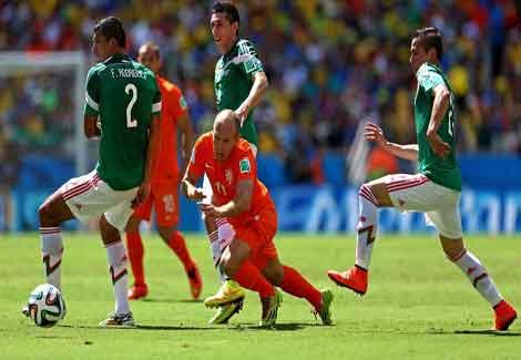 مباراة هولندا والمكسيك