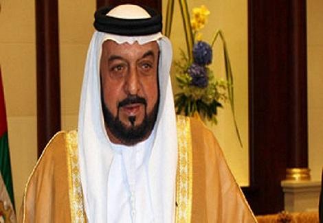 الشيخ خليفة بن زايد آل نهيان  رئيس دولة الإمارات