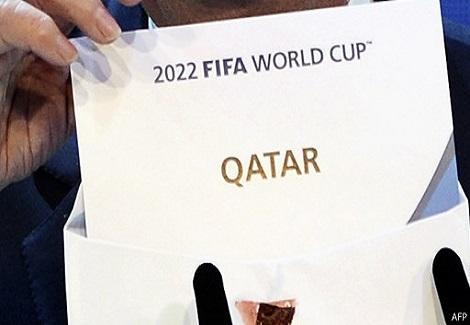 قطر فازت بحق تنظيم كأس العالم 2022 