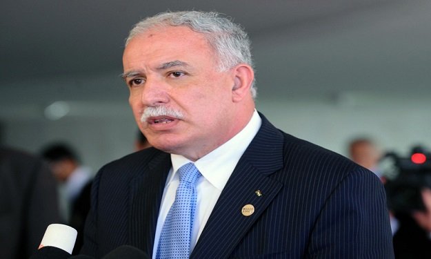وزير خارجية فلسطين يصل إلى القاهرة لحضور الإجتماع 