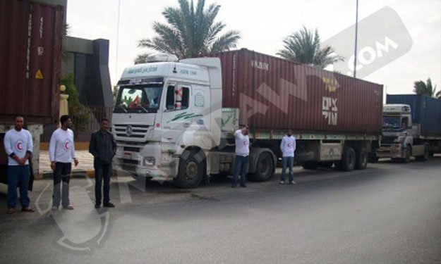 إدخال مساعدات إماراتية إلى قطاع غزة عبر ميناء رفح