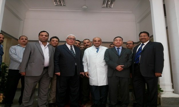 رئيس جامعة الأزهر يفتتح مستشفى الطلبة بالدراسة
