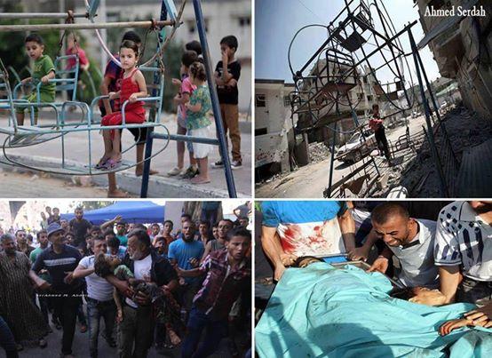 محمد عساف ينشر صورة لقصف إسرائيلي على غزة  في أول 