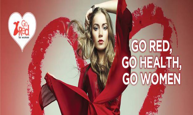 مبادرة ''Go Red for Women'' تنشر الوعي لدى سيدات ب