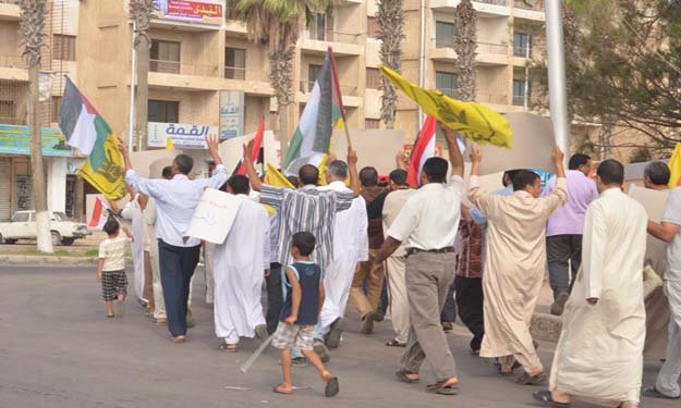 أنصار الإخوان يتظاهرون بالهرم .. وقوات الأمن تكثف 