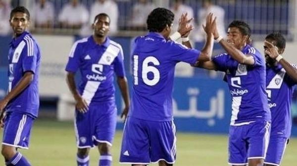 مباراة سابقة للهلال السعودي