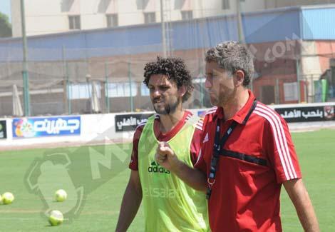 حسام غالي قائد النادي الأهلي