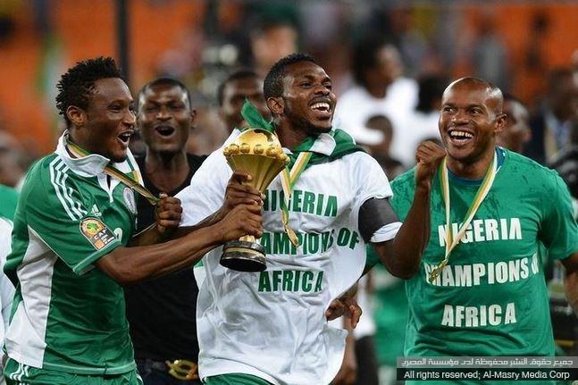  نيجيريا حاملة لقب أمم أفريقيا 2013