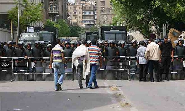 تكثيفات أمنية بشوارع مدينة نصر تمنع خروج مسيرات ال
