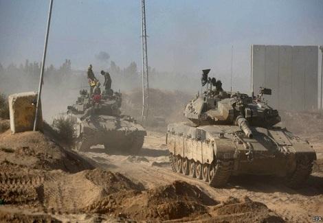 العدوان الاسرائيلي علي قطاع غزة