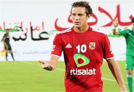 لاعب الأهلي ومنتخبي الشباب والأوليمبي رمضان صبحي