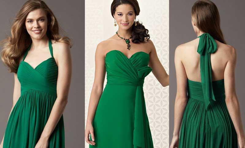 الفساتين-الخضراء