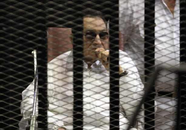 صورة ارشيفية لاحدى جلسات محاكمة مبارك
