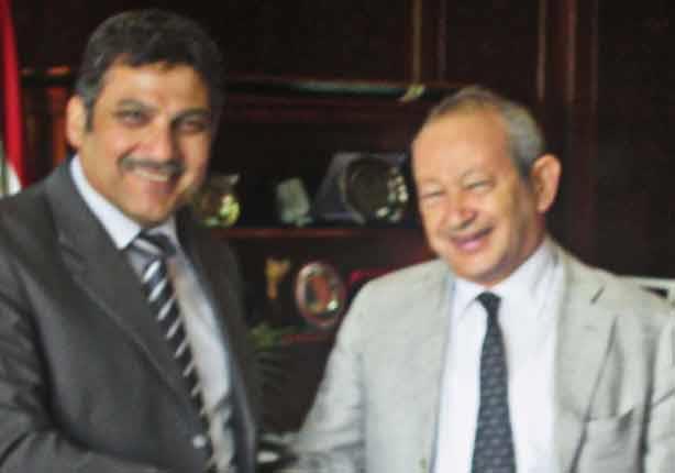 رجل الأعمال المهندس نجيب ساويرس و  الدكتور حسام مغ