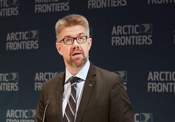 وزير الخارجية الأيسلندي جونار براجي سفينسون