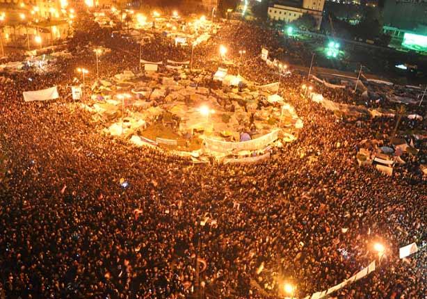 ميدان التحرير أثناء الثورة
