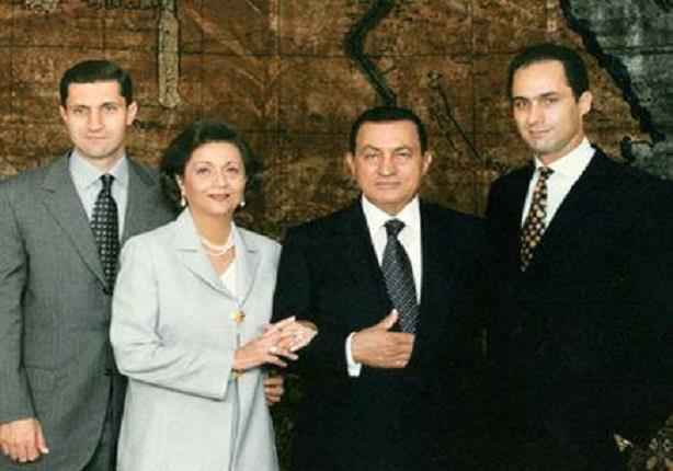  عائلة الرئيس الاسبق حسني مبارك                   