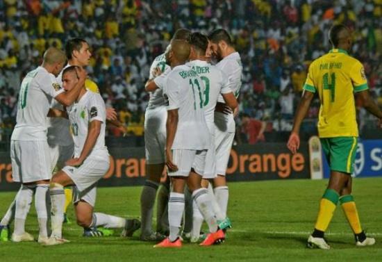 منتخب الجزائر أمام جنوب إفريقيا