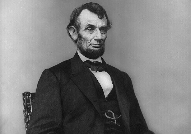 الرئيس الامريكي السابق إبراهام لينكولن