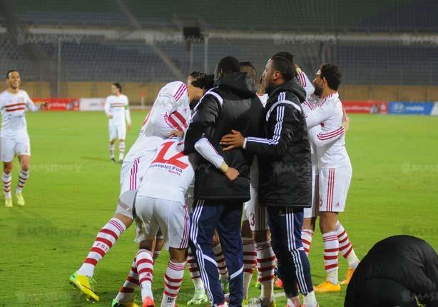 جانب من مباراة الزمالك وبتروجيت