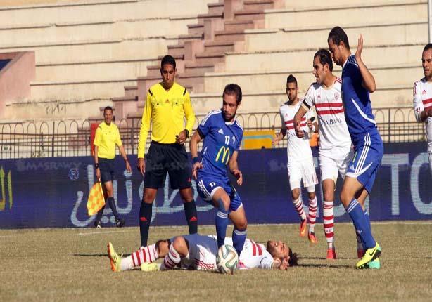 مباراة دمنهور أمام الزمالك بالدوري