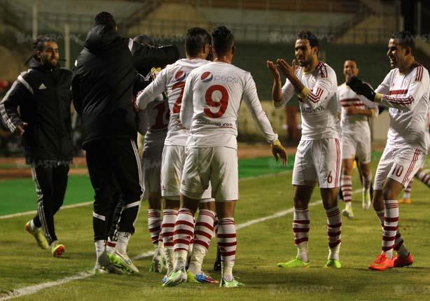 مباراة الزمالك أمام المقاولون