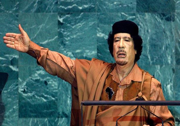معمر القذافي في الجمعية العامة 2009