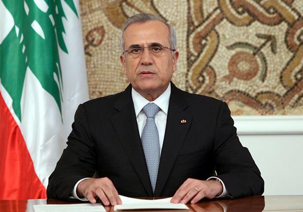ميشال سليمان الرئيس اللبناني السابق