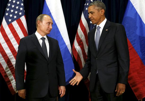 باراك اوباما وفلاديمير بوتين