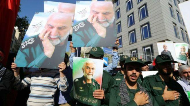تنفي إيران أن لها قوات على الأرض تحارب إلى جانب نظ